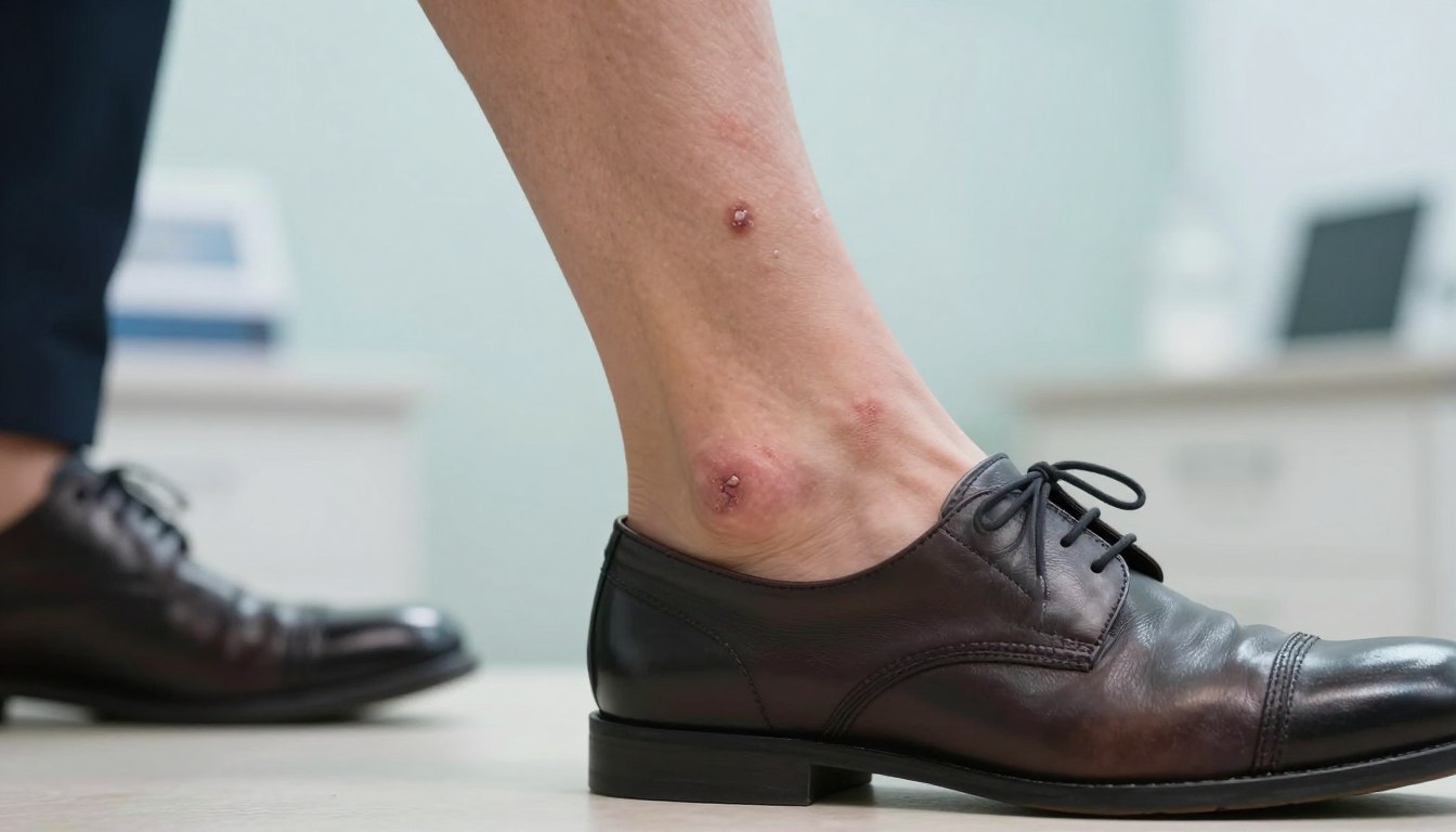 Objawy cukrzycy na nogach