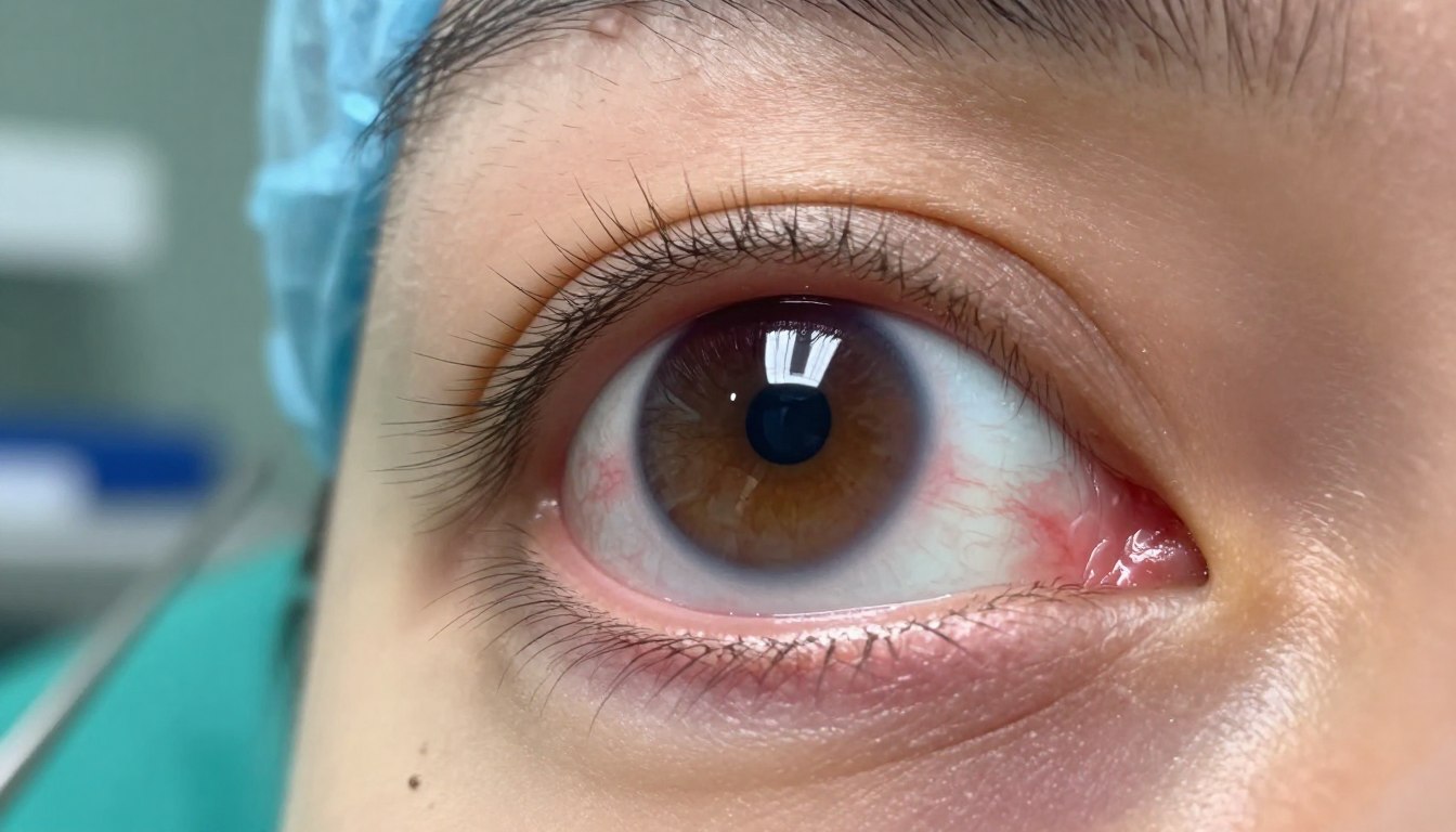 Oko po operacji zaćmy