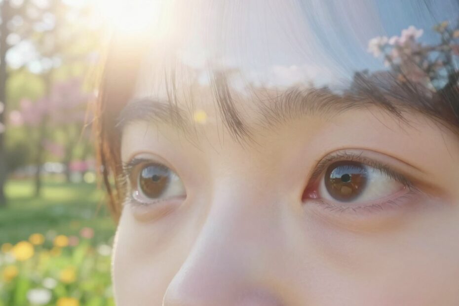 Zaćma jak się widzi