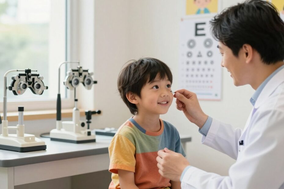 Badanie wzroku u dzieci