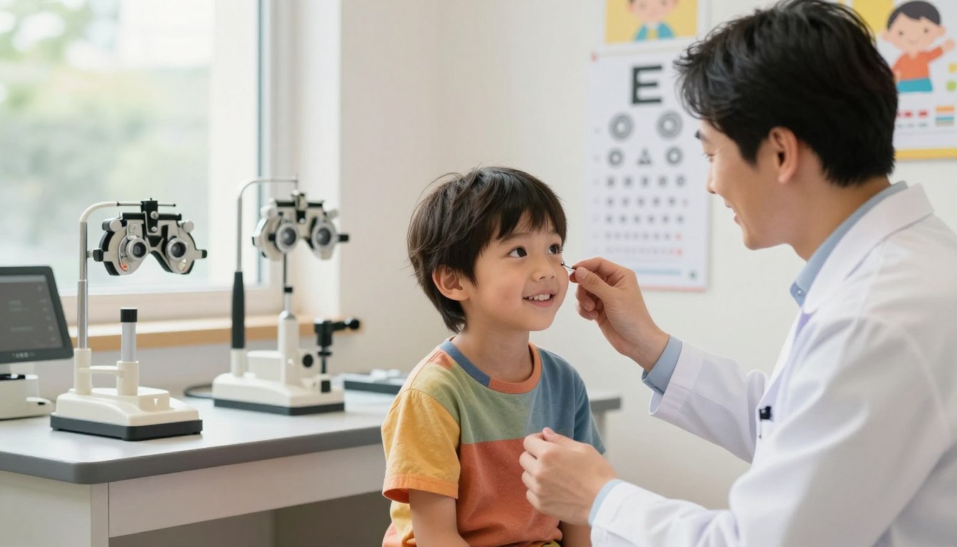 Badanie wzroku u dzieci