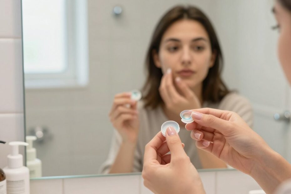 Jak założyć soczewki