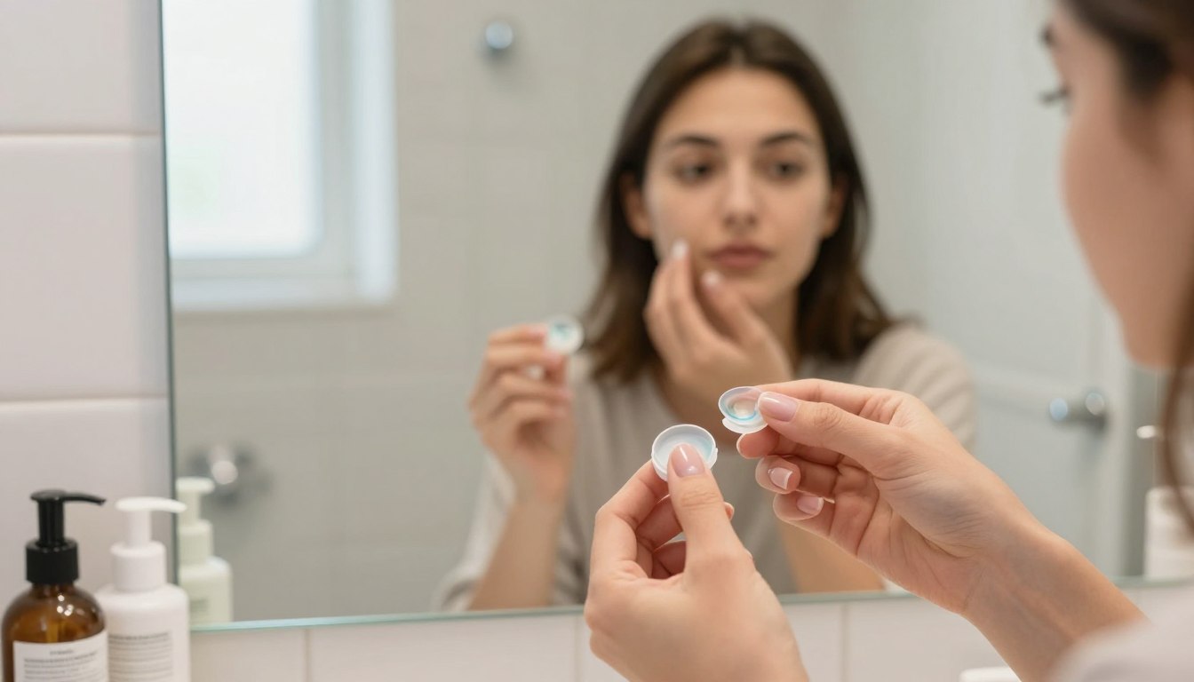 Jak założyć soczewki