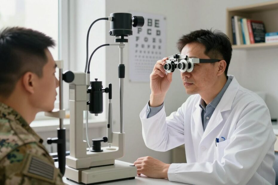 Jaka wada wzroku dyskwalifikuje do wojska