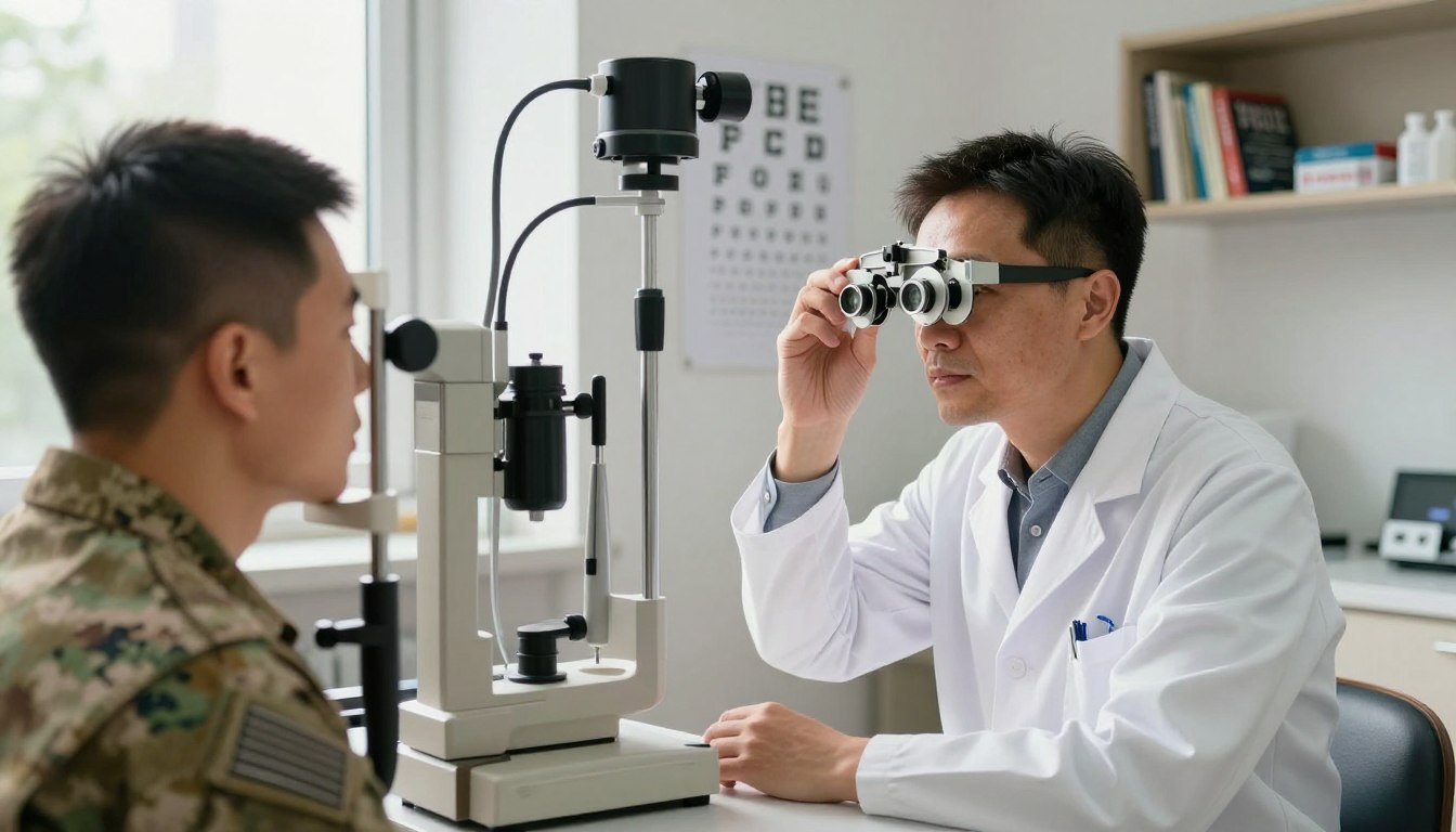 Jaka wada wzroku dyskwalifikuje do wojska