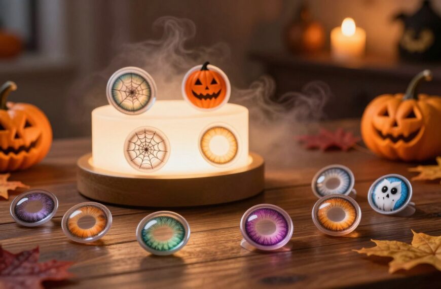 Soczewki Halloween