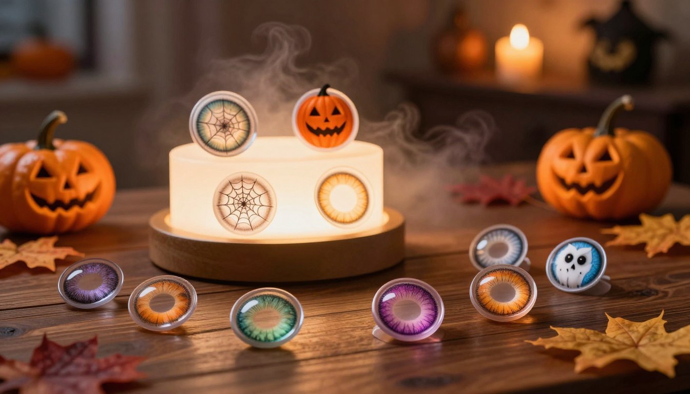 Soczewki Halloween