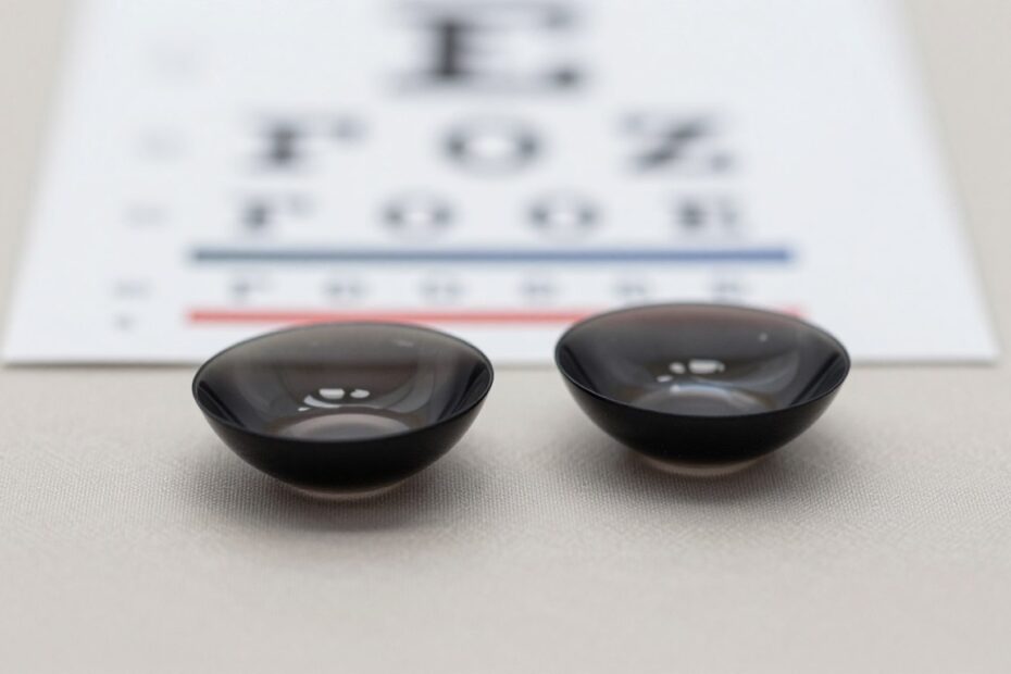 Soczewki kolorowe czarne