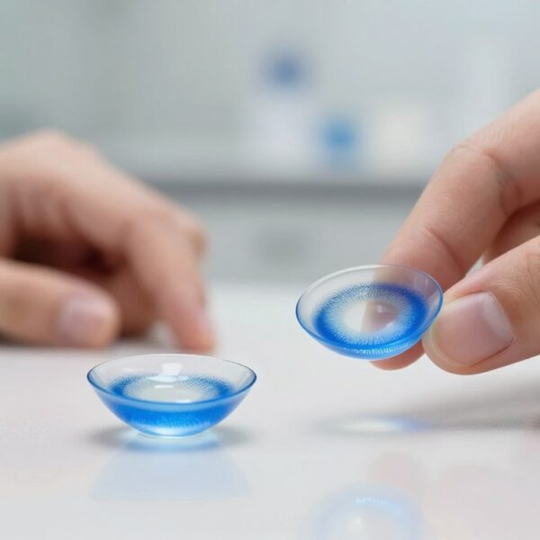 Soczewki kontaktowe niebieskie – jak dobrać odcień i uzyskać naturalny efekt