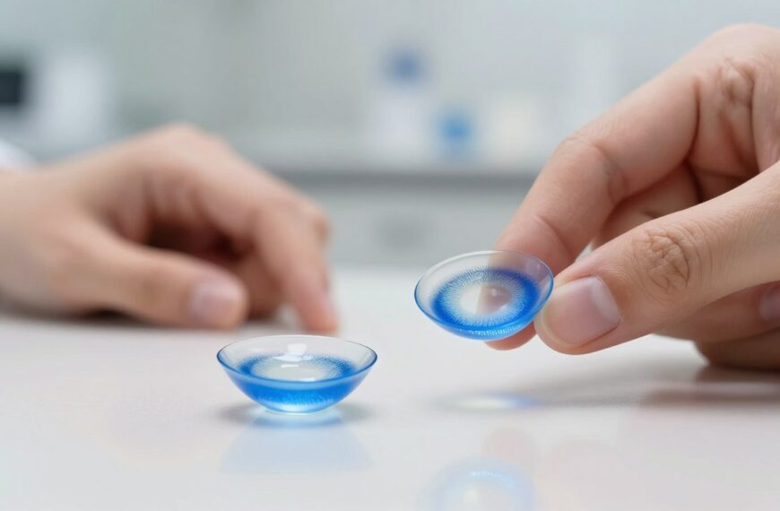 Soczewki kontaktowe niebieskie – jak dobrać odcień i uzyskać naturalny efekt