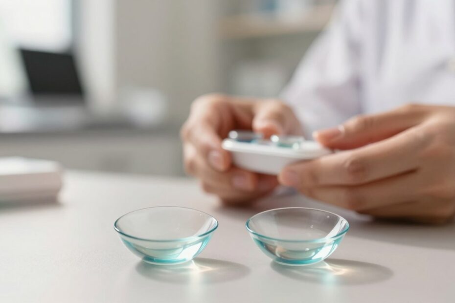 Soczewki kontaktowe progresywne