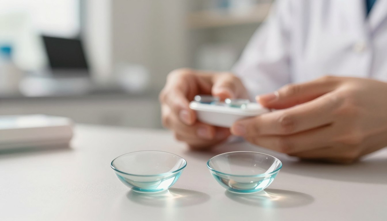 Soczewki kontaktowe progresywne