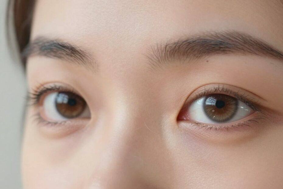 Soczewki na oczach