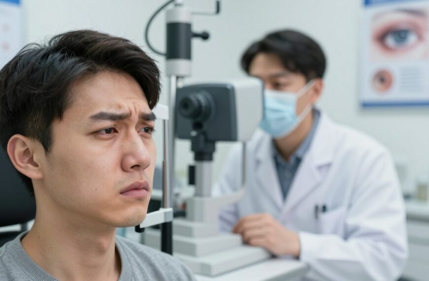 Uszkodzenie wzroku laserem objawy