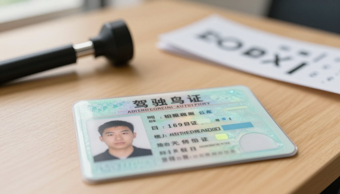 Wada wzroku a prawo jazdy