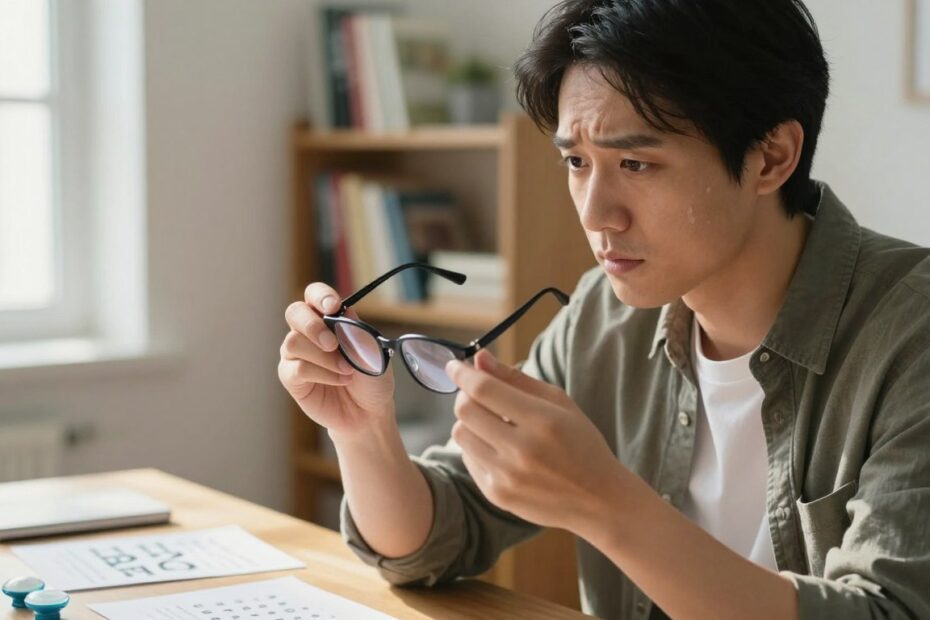 Wada wzroku minus 1 czy nosić okulary