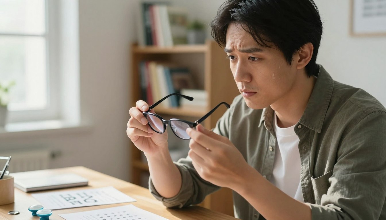 Wada wzroku minus 1 czy nosić okulary